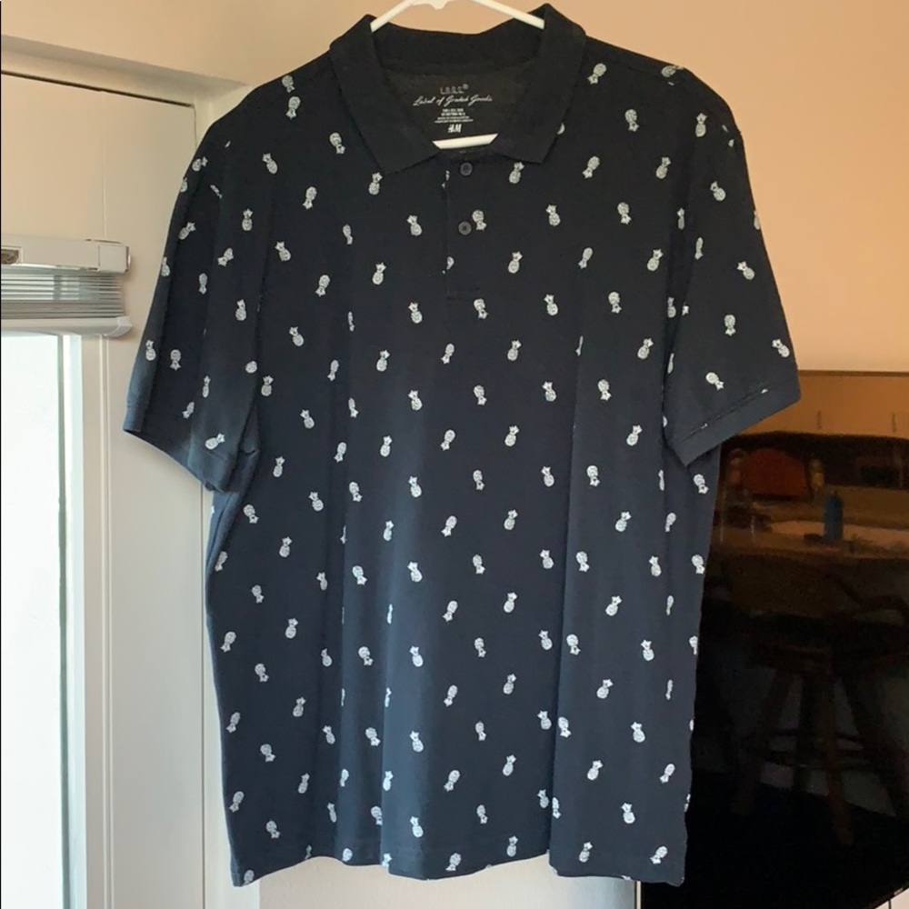 H&M LOGG (Label of Graded Goods) pineapple polo
